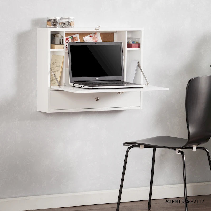 Wall-mounted Folding Laptop Desk