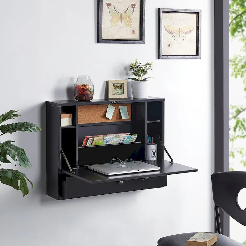 Wall-mounted Folding Laptop Desk
