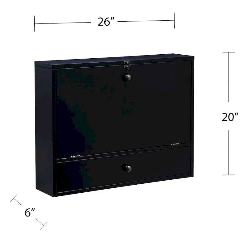 Wall-mounted Folding Laptop Desk