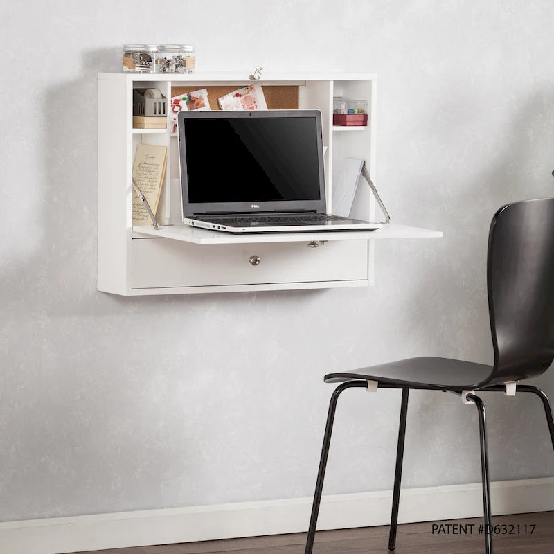 Wall-mounted Folding Laptop Desk
