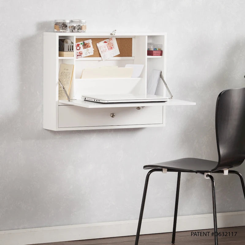 Wall-mounted Folding Laptop Desk