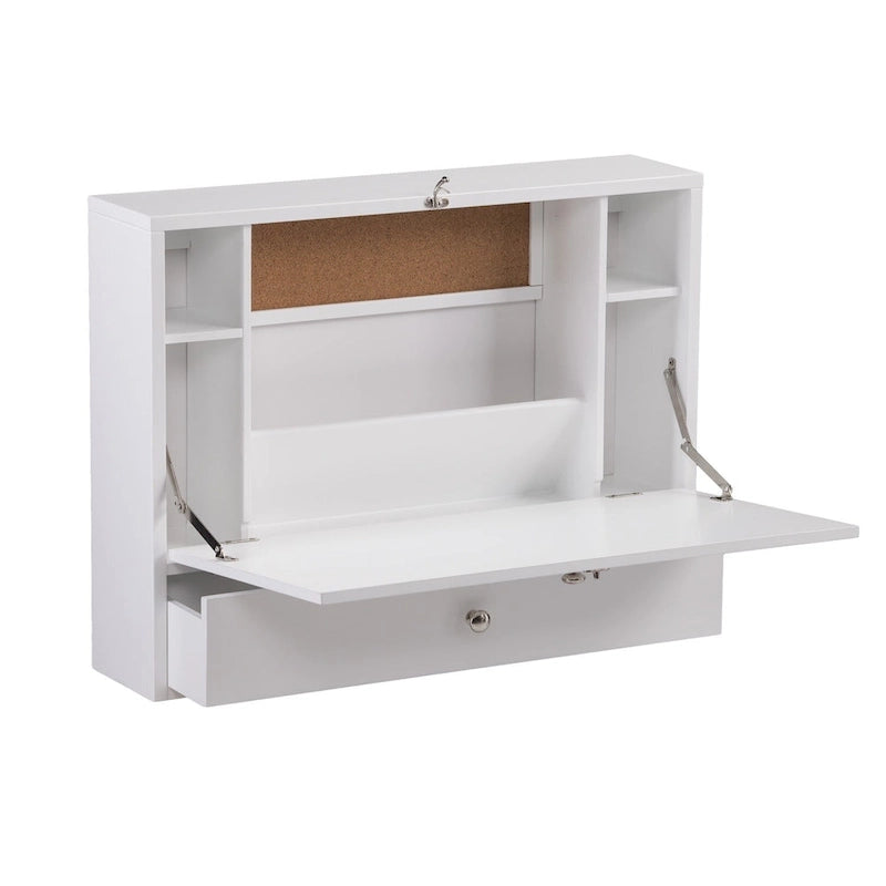 Wall-mounted Folding Laptop Desk