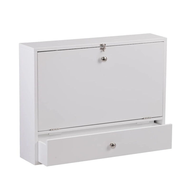 Wall-mounted Folding Laptop Desk