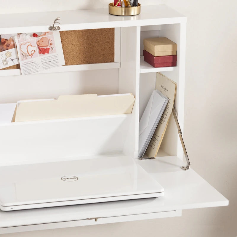Wall-mounted Folding Laptop Desk