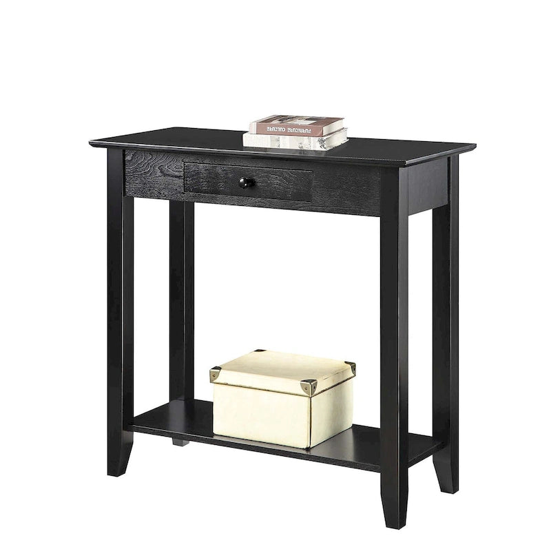 1 Drawer Hall Table with Shelf
