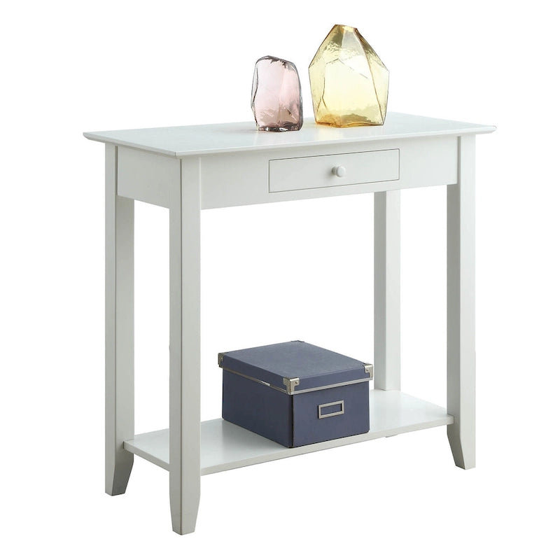 1 Drawer Hall Table with Shelf