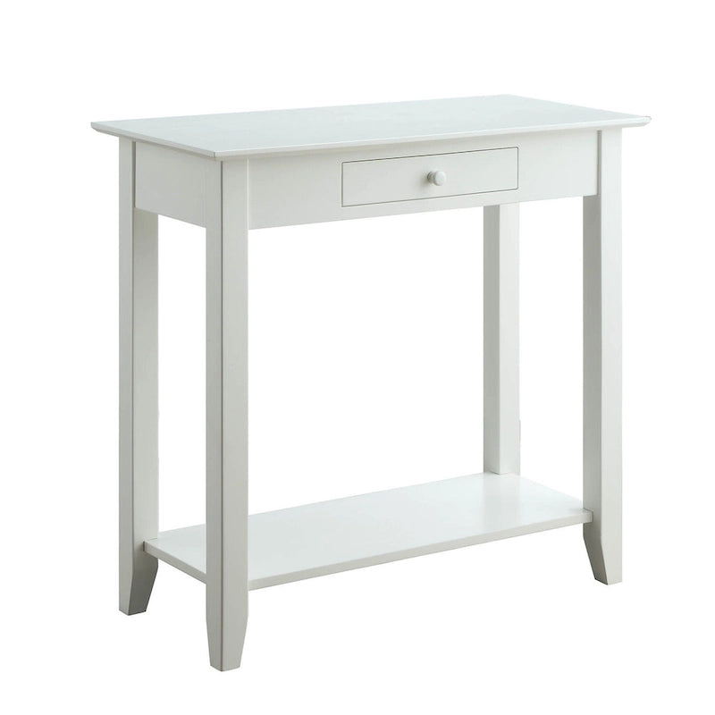 1 Drawer Hall Table with Shelf