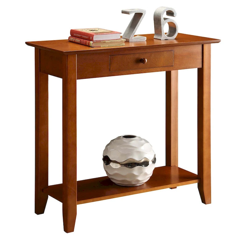 1 Drawer Hall Table with Shelf