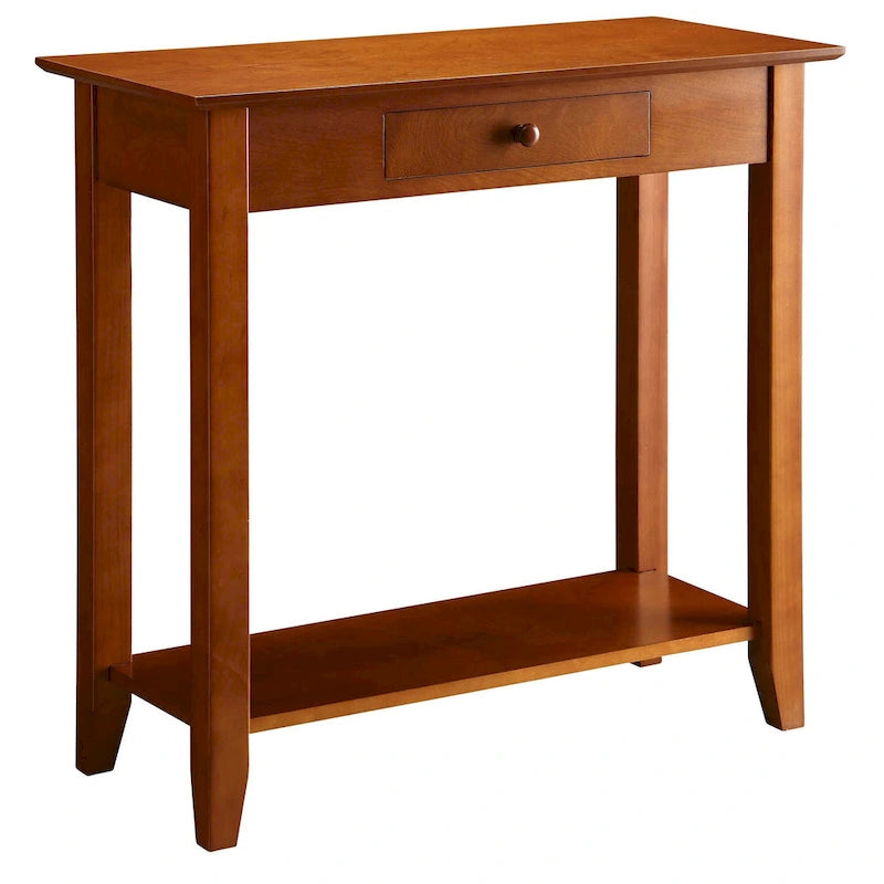 1 Drawer Hall Table with Shelf