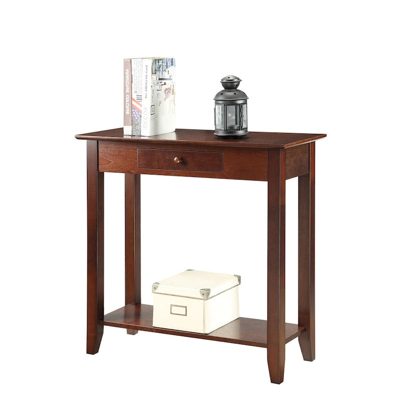 1 Drawer Hall Table with Shelf
