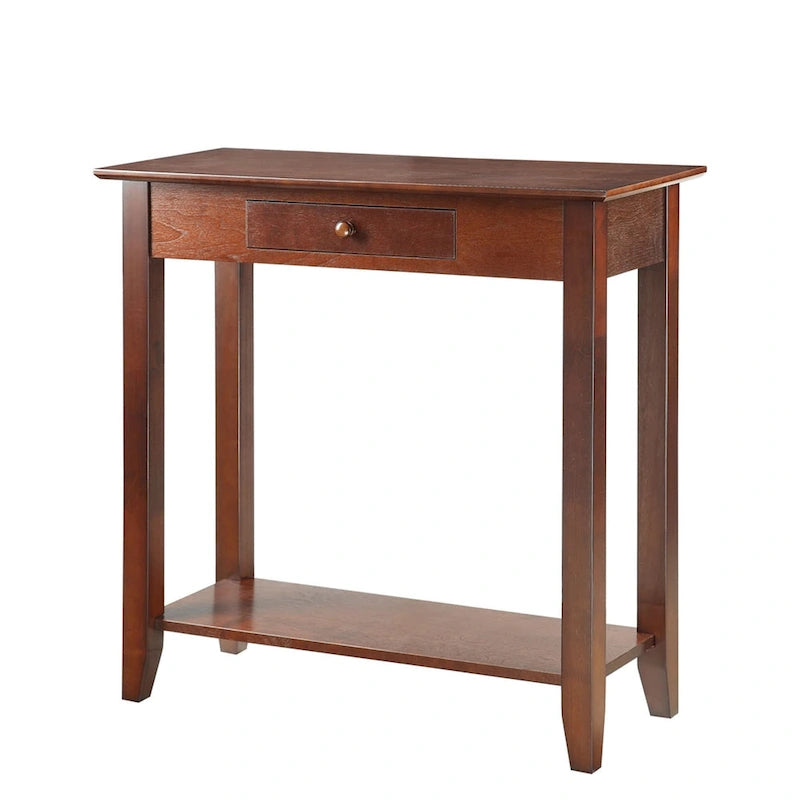 1 Drawer Hall Table with Shelf