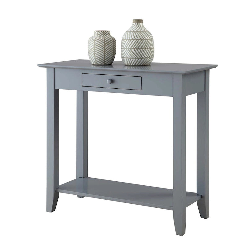 1 Drawer Hall Table with Shelf