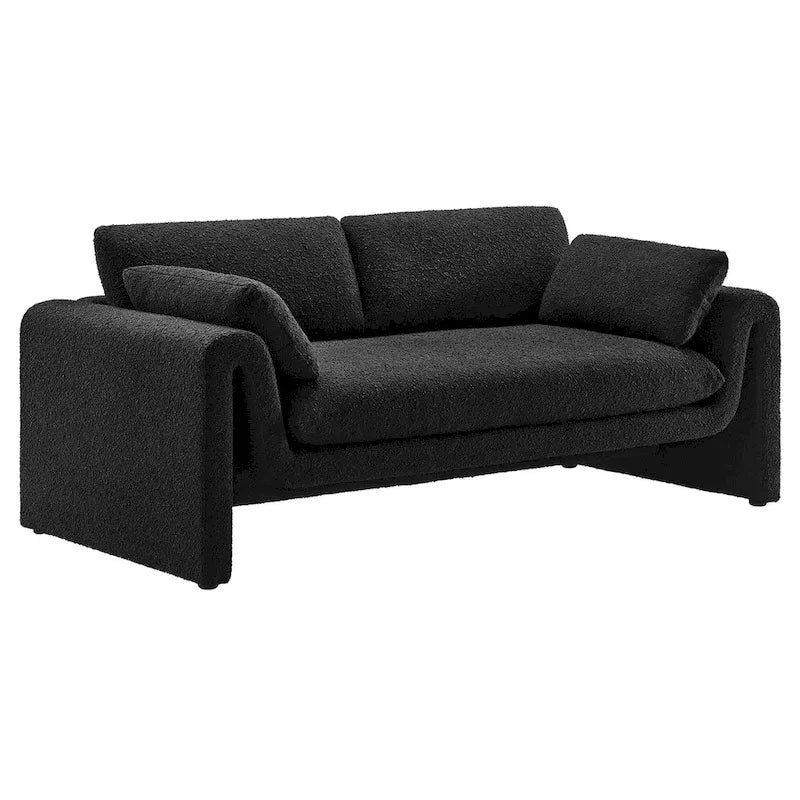 Boucle Fabric Sofa