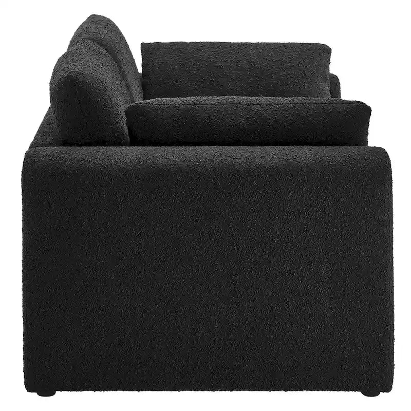 Boucle Fabric Sofa