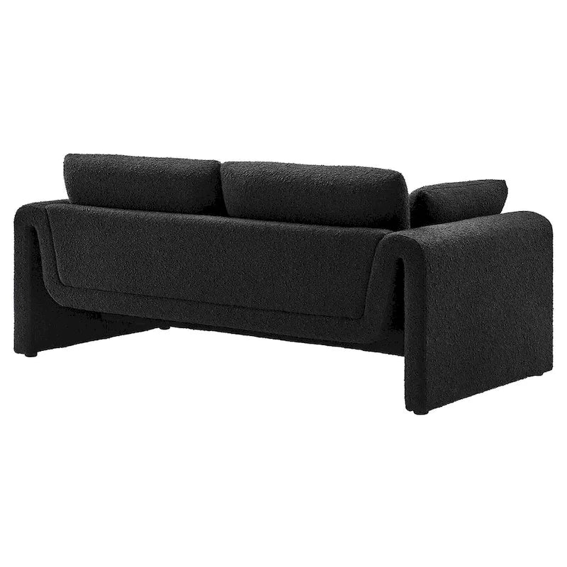 Boucle Fabric Sofa