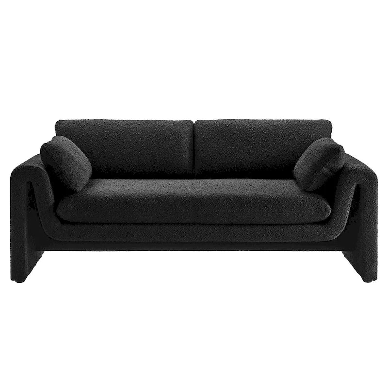 Boucle Fabric Sofa