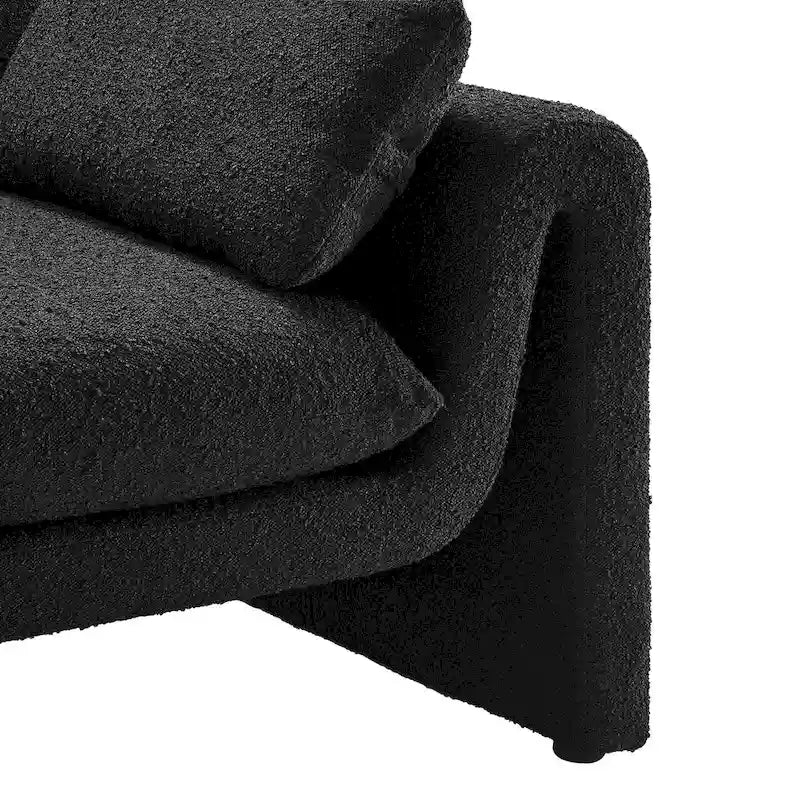 Boucle Fabric Sofa