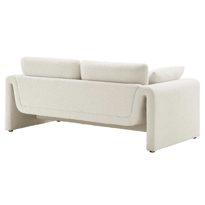 Boucle Fabric Sofa
