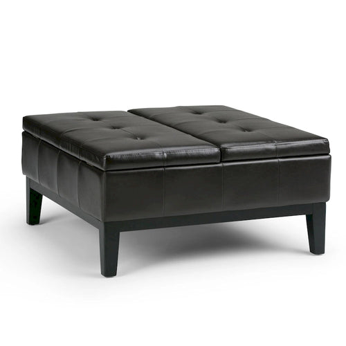 36-in. Wide Contemporary Square Table Ottoman