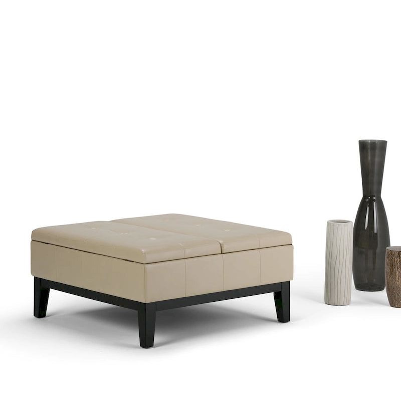 36-in. Wide Contemporary Square Table Ottoman