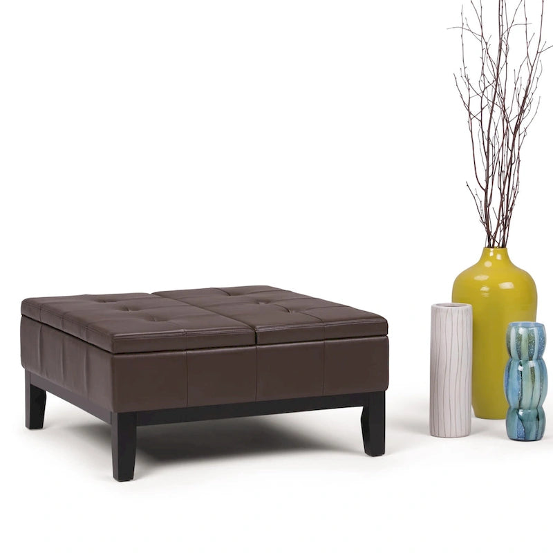 36-in. Wide Contemporary Square Table Ottoman