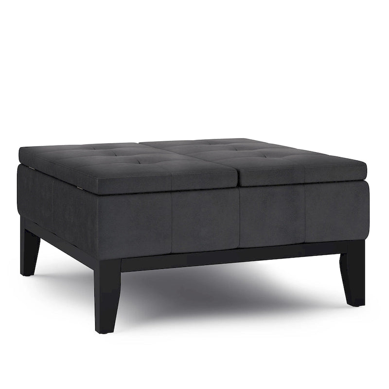 36-in. Wide Contemporary Square Table Ottoman