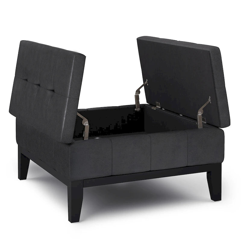 36-in. Wide Contemporary Square Table Ottoman
