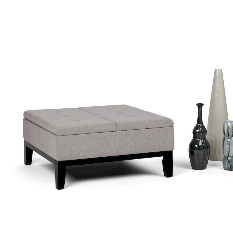 36-in. Wide Contemporary Square Table Ottoman