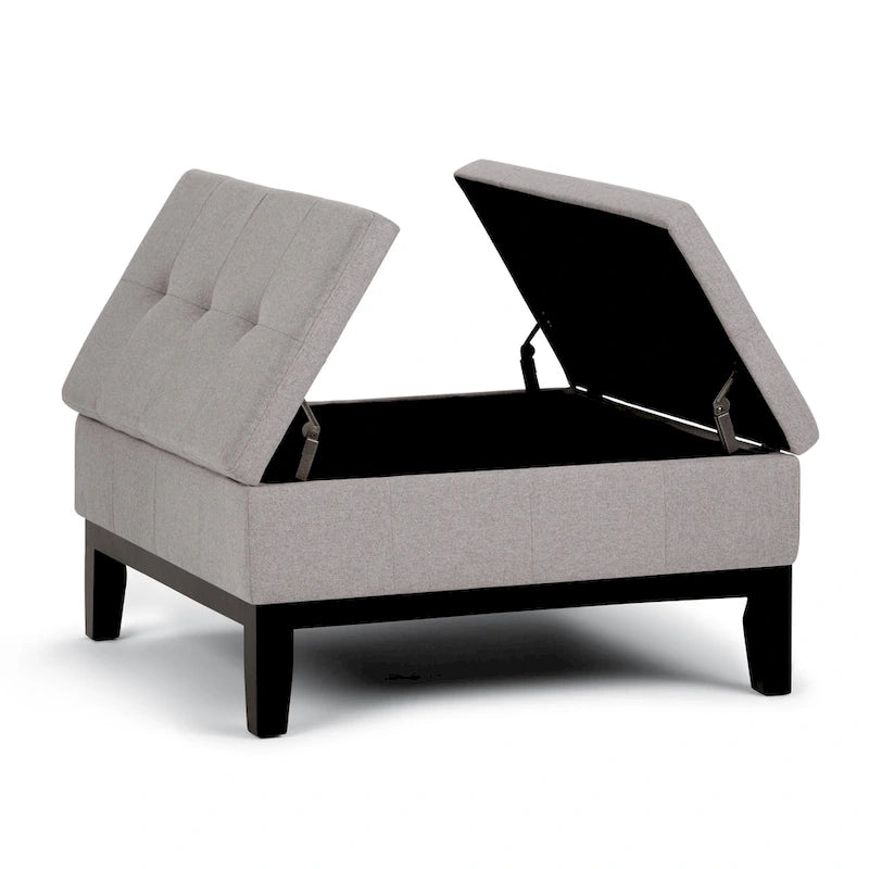 36-in. Wide Contemporary Square Table Ottoman