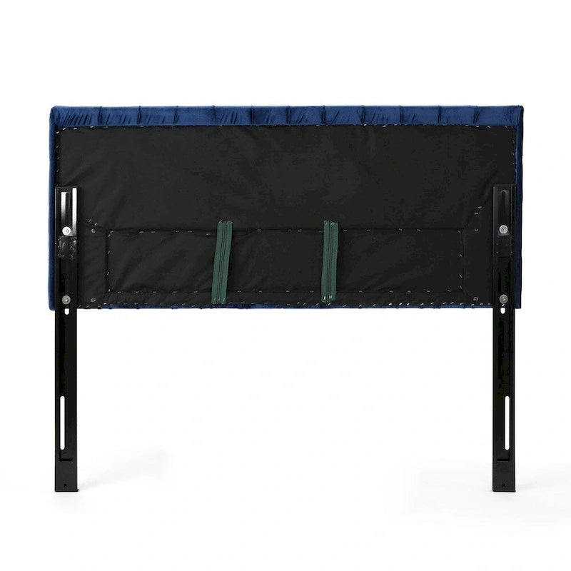 Adjustable Velvet Headboard by