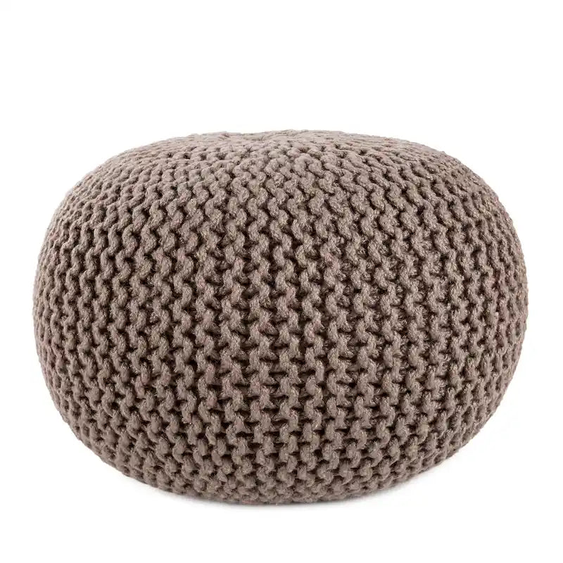 Indoor and Outdoor Round Pouf - 20X20X14