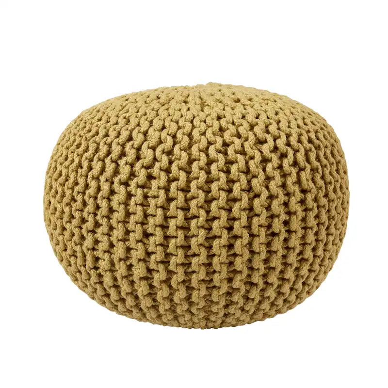Indoor and Outdoor Round Pouf - 20X20X14