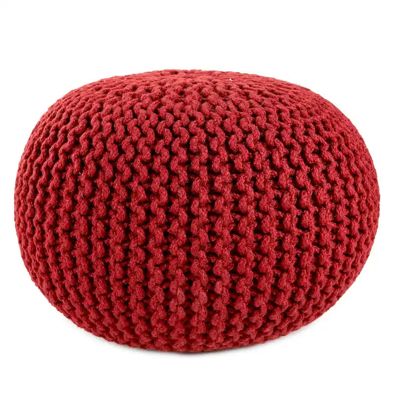 Indoor and Outdoor Round Pouf - 20X20X14