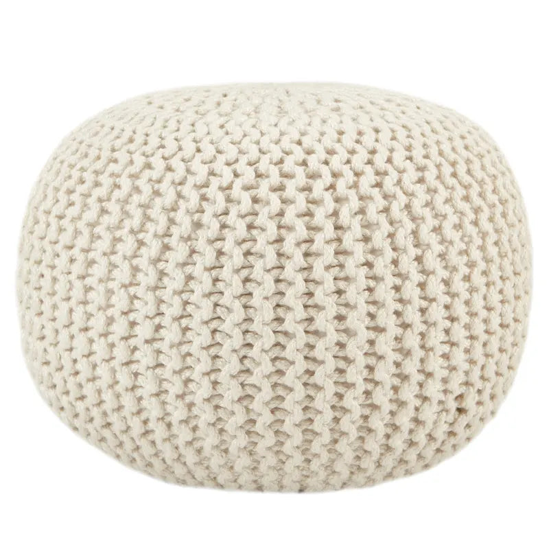 Indoor and Outdoor Round Pouf - 20X20X14