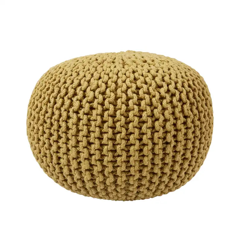 Indoor and Outdoor Round Pouf - 20X20X14