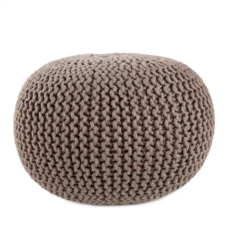 Indoor and Outdoor Round Pouf - 20X20X14
