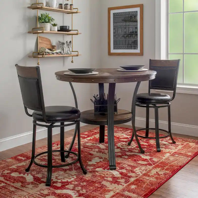 Industrial Round Counter Table