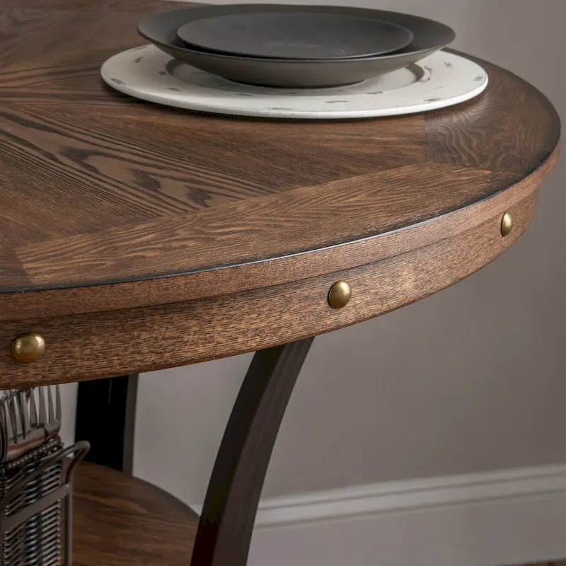 Industrial Round Counter Table