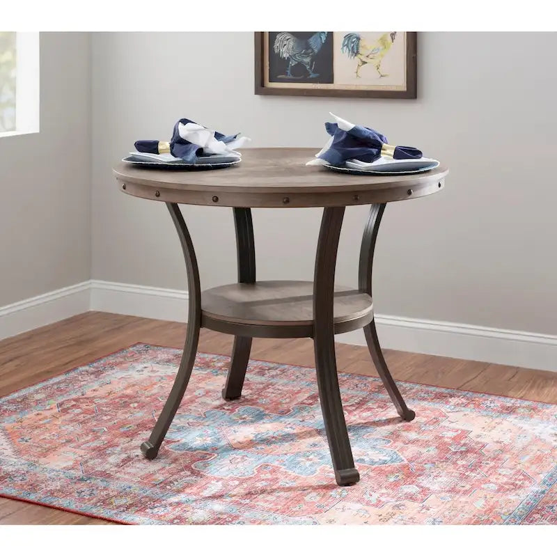 Industrial Round Counter Table