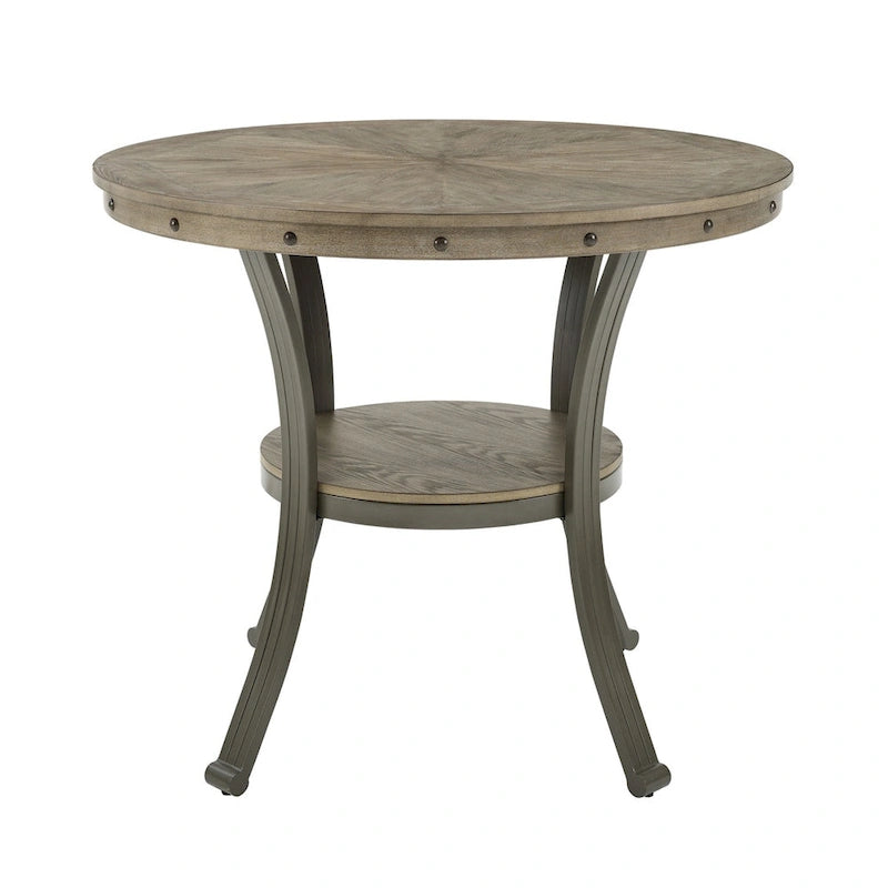 Industrial Round Counter Table