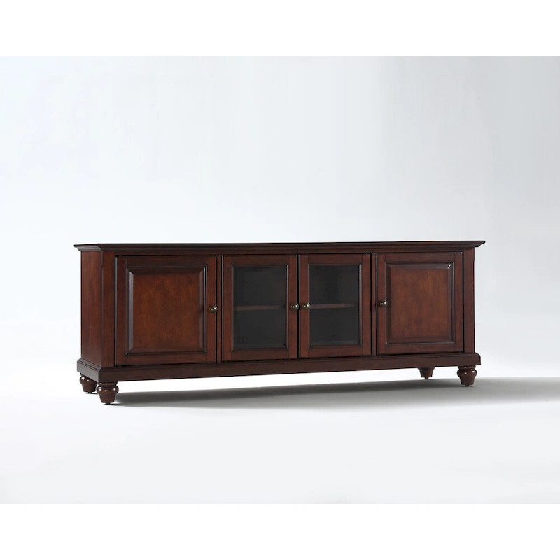 Vintage Mahogany Finish 60-inch Low Profile TV Stand