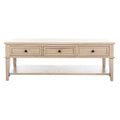 Sepia Traditional Rectangle Coffee Table - 54 x 23.6 x 19.3 - 54Wx24Dx19H