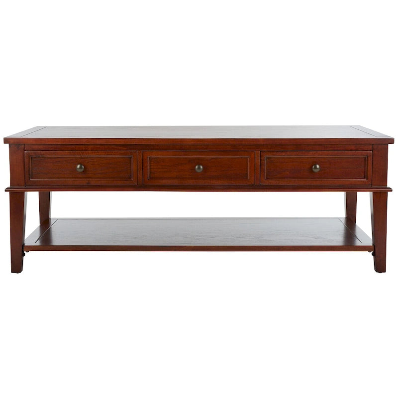 Sepia Traditional Rectangle Coffee Table - 54 x 23.6 x 19.3 - 54Wx24Dx19H