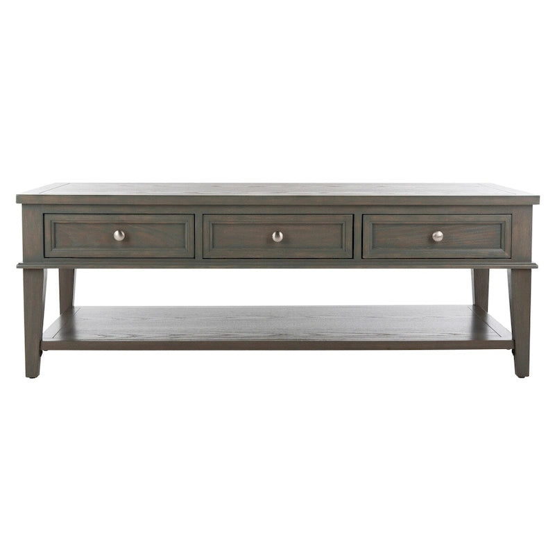 Sepia Traditional Rectangle Coffee Table - 54 x 23.6 x 19.3 - 54Wx24Dx19H