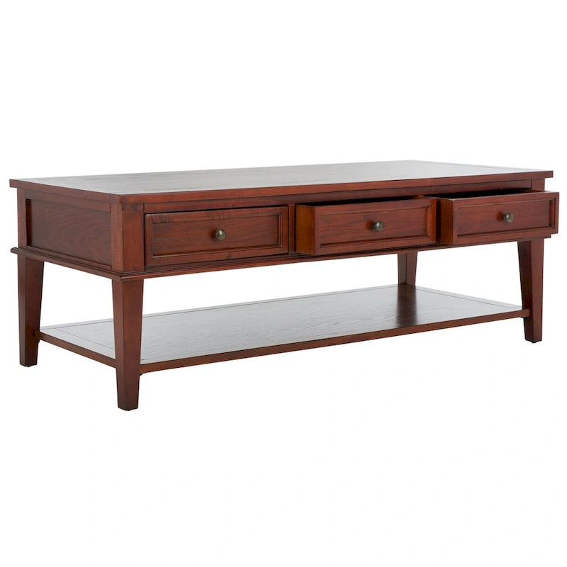 Sepia Traditional Rectangle Coffee Table - 54 x 23.6 x 19.3 - 54Wx24Dx19H