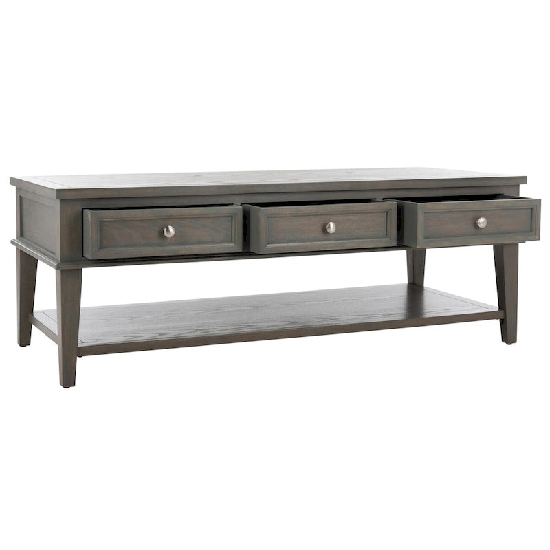 Sepia Traditional Rectangle Coffee Table - 54 x 23.6 x 19.3 - 54Wx24Dx19H